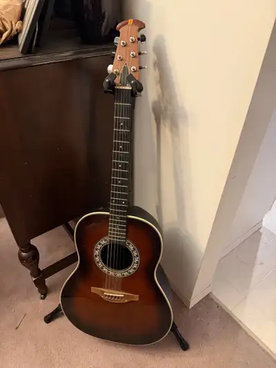 1970s ovation acoustic guitar.model 1111.1, View more
