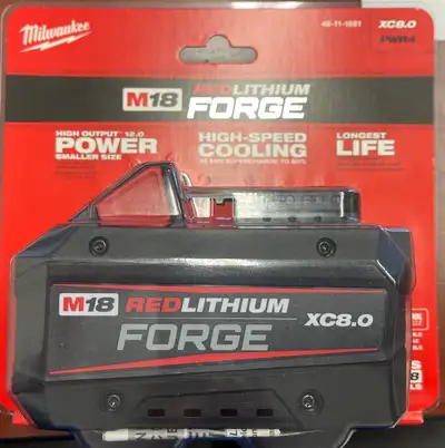 Milwaukee M18 8.0 FORGE Battery, View more