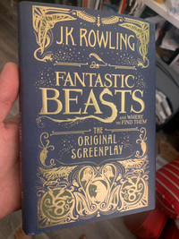 JK Rowling Fantastic Beasts Original Screenplay NEW