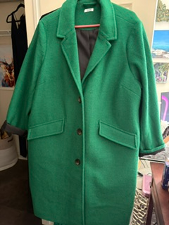 Plus Size Emerald Green Long Blazar, View more