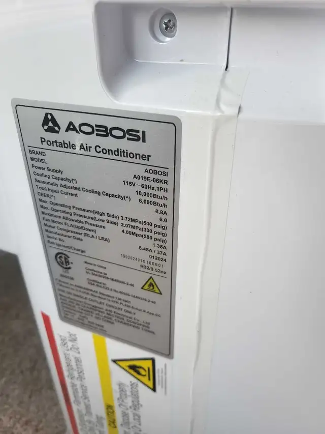 AOBOSI Air Conditioner 64959975472642124