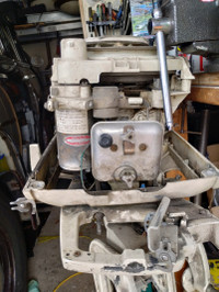 McCulloch outboard engine 25HP.