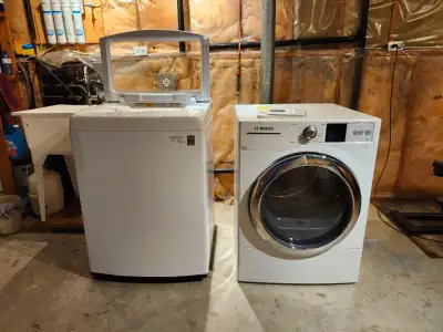 Washer & gas dryer, View more