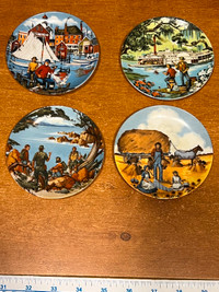 Avon American Portraits Plate Collection The West/The East/The S