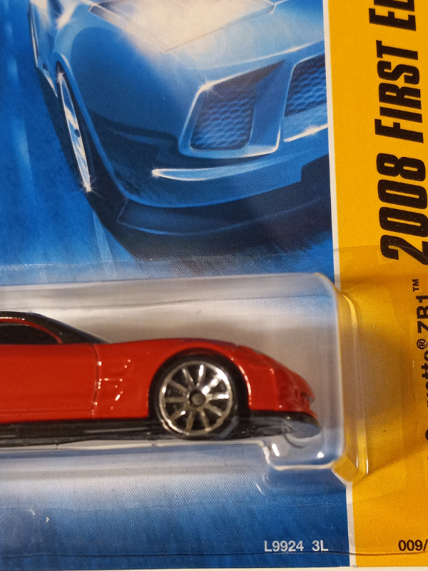 Hot Wheels 09 Corvette ZR1 2008 First Edition Error Car Rare WLS in Toys & Games in Trenton - Image 4