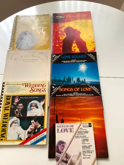 WEDDING AND LOVE SONG MUSIC BOOKS, View more