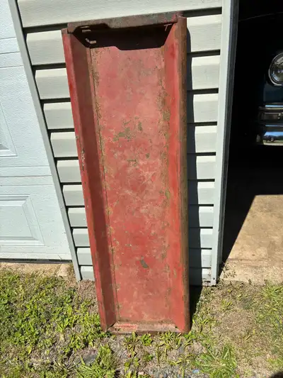 Tailgate from 41-46 chev/gm truck, dimensions in picture. Great original shape besides little dent o...