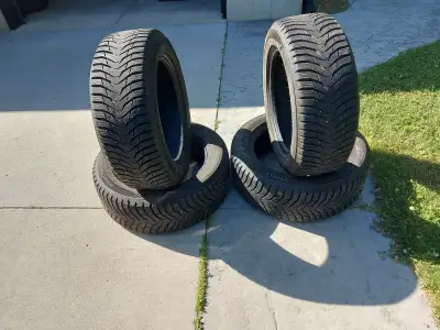 Set of 4 Winter Tires used 1 season 225/55/R17, Kuhmo, $300