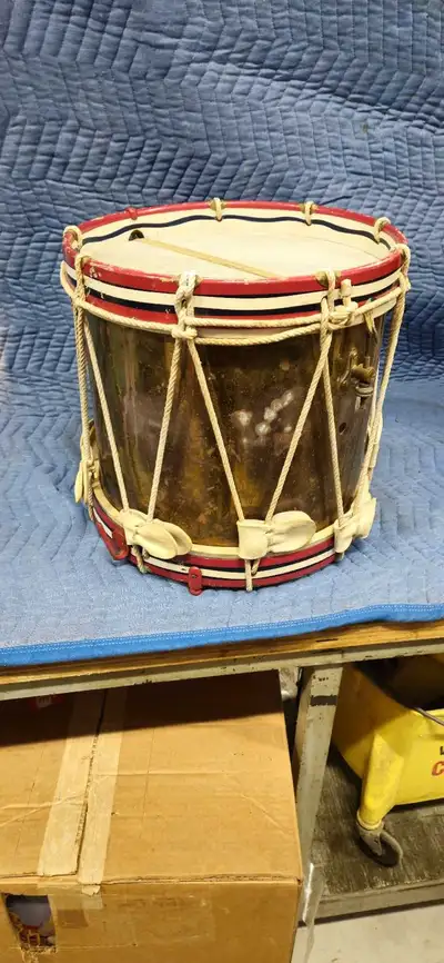 vintage snare drum, View more