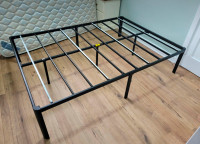 Selling double mattress, bed frame and desk