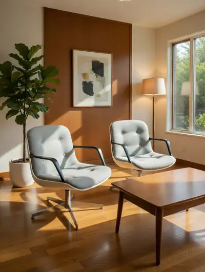 Vintage Steelcase Hardshell ArmChairs (Delivery Available), View more