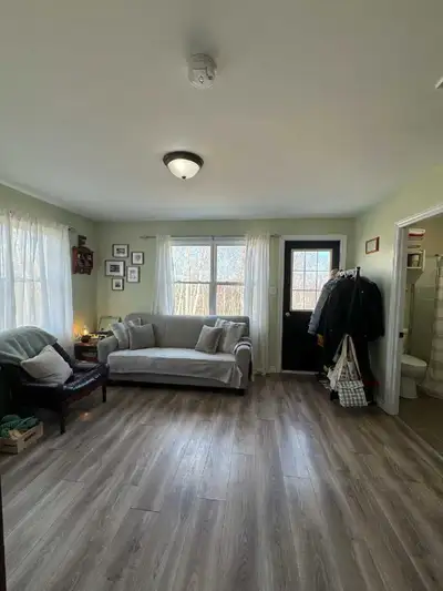 Newly renovated 1 bedroom apartment for rent. Everything included. Snow removal and mowing included....