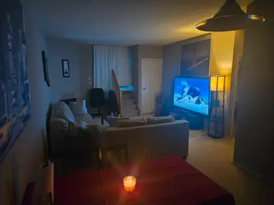 Furnished, 1 Bd, Downtown, AC, U/G Parking+ Internet -All In