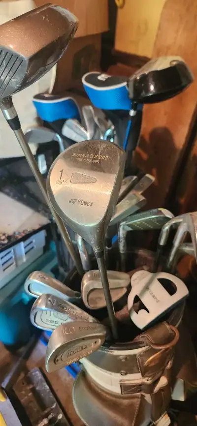 various golf clubs for sale, View more