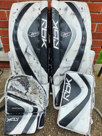 Goalie pads.  Set of RBK SR 6K.