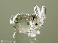 Swarovski Crystal  Miniature RABBIT  Lying