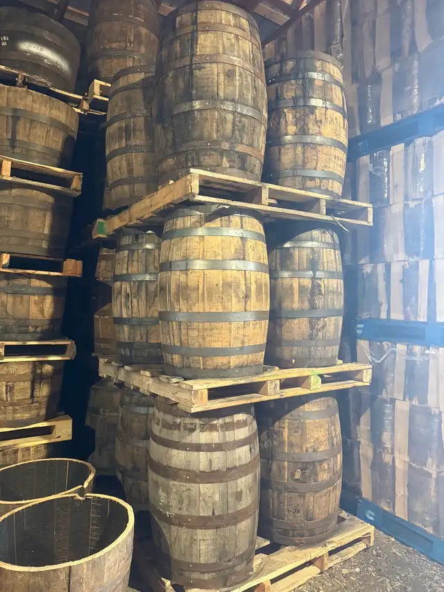 whiskey barrels in Outdoor Décor in Lethbridge - Image 2