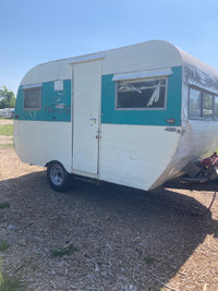 1959 retro 13’ general camper trailer lightweight SOLD bunkie 