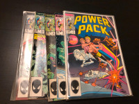 Power Pack lot of 5 comics $20 OBO