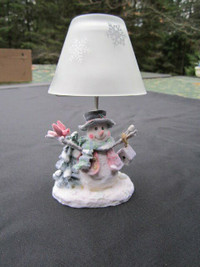 Snowman Candle lamp