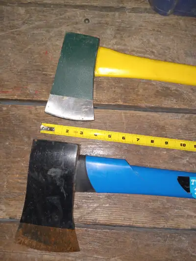 2 axes $15 each, View more