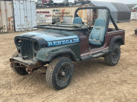1981 CJ7 Jeep with YJ body tub, with very little rust, 