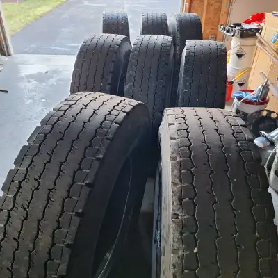 EightVirgin XDN 2/ 11R 22.5 Tire's Great fir anyone who want to recap Or run in summer