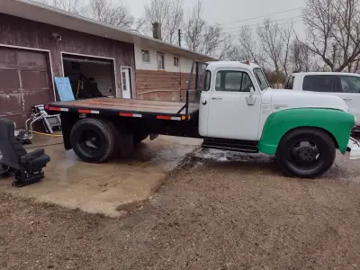1953 chev five window .