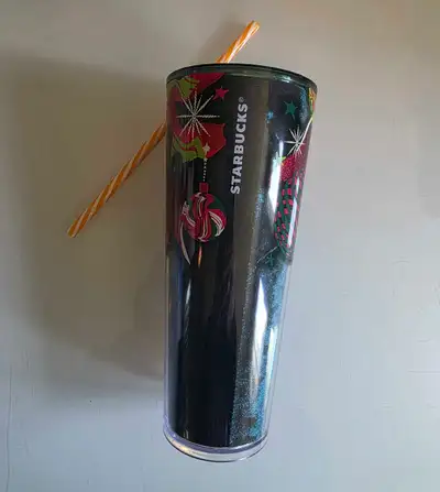 Starbucks 2023 Christmas Tumbler Cup 24 oz, View more