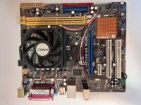 PC motherboard Asus M2N68-AM PLUS AMD AM2 with 8GB ram