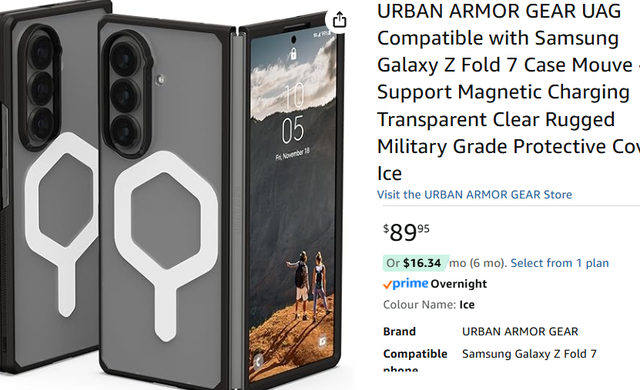 ❤️✅NEW IN BOX: URBAN ARMOR GEAR UAG for Samsung Galaxy Z Fold 7 in Cell Phone Accessories in Markham / York Region - Image 3