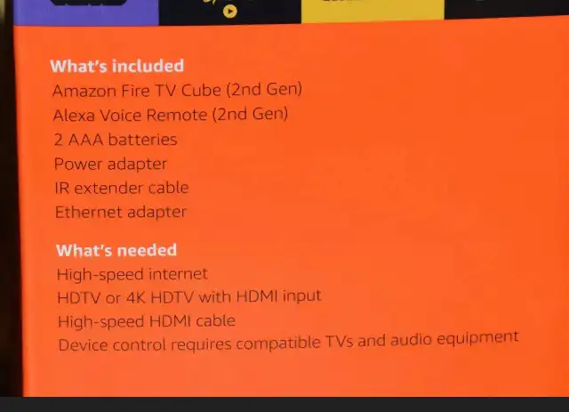 Fire TV Cube 4K NEW492244654034135042