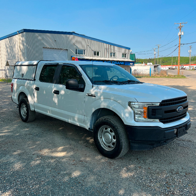 2018 FORD F150 CREW CAB  4x4 WITH CANOPY, 57,000 Kms. in Cars & Trucks in Prince George - Image 2