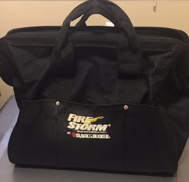 Black & Decker Firestorm 15” Tool Bag in Tool Storage & Benches in Mississauga / Peel Region