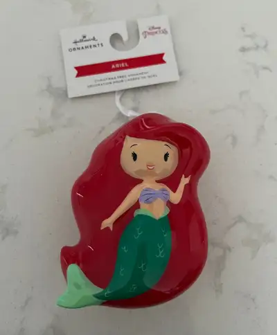 Hallmark Christmas Ornament Decoupage The Little Mermaid Ariel, View more