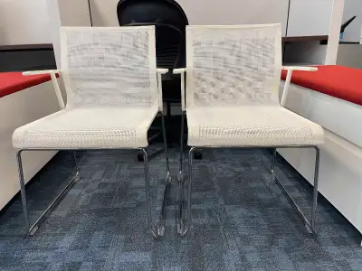 Office chairs white , View more