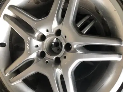 Four (4) AMG Tires & Rim - Mercedes Four Tires Very good Condition. AMG Tires & Rim - Total of 4 285...