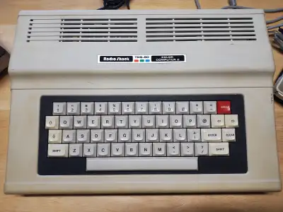 Radio Shack TRS-80 Color computer  ,Cassette Storage and Printer, View more