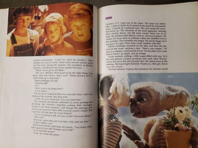 E.T. The Extra-Terrestrial Storybook - Vintage 1982 in Children & Young Adult in Edmonton - Image 4