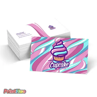 ★Custom Matte Business Cards with Spot UV Printing ✂10% OFF, View more