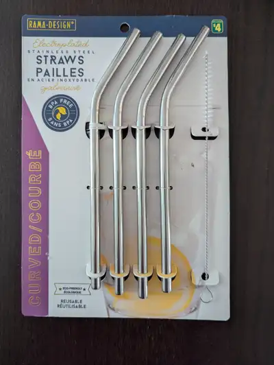 The X'd out bottles have already been SOLD. $3 for reusable straws, $3 for each tumbler. Straws are...
