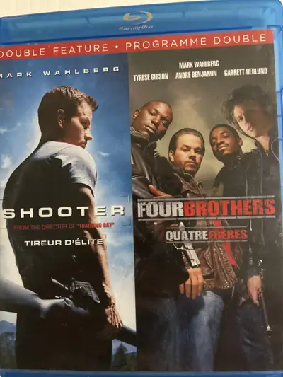 Double feature shooter & Four brothers 10$, View more