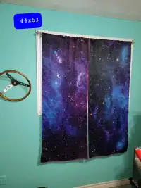 Brand New Galaxy Curtains 