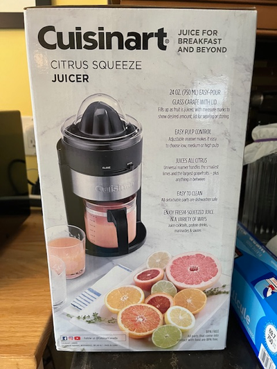Cuisinart Citrus Squeeze Juicer w Carafe, View more