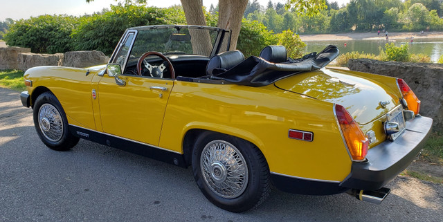 1979 MG Yellow Convertible - WOW! in Cars & Trucks in Mississauga / Peel Region - Image 4