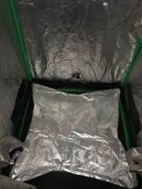 5x5 grow tent with lights, and fan whole package