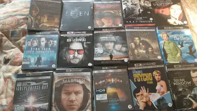 Films 4k Ultra HD Scellés (VOIR ANNONCE POUR PRIX), View more