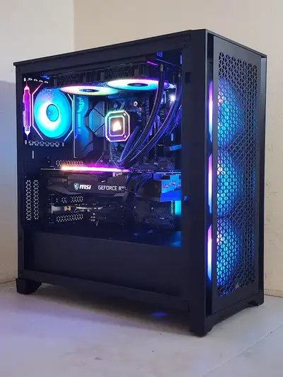 RTX 3080 Gaming PC┃Ryzen 7 5800X┃32GB 3200MHZ┃Wifi + Bluetooth, View more