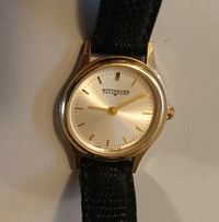 Vintage Swiss Made Wittnauer Watch Gold Tone Ladies Watch