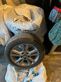 Alloy and summer tires of elantra